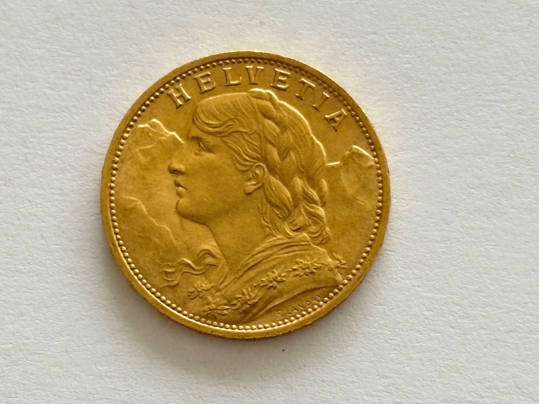 Goldvreneli 1926 Vorderseite